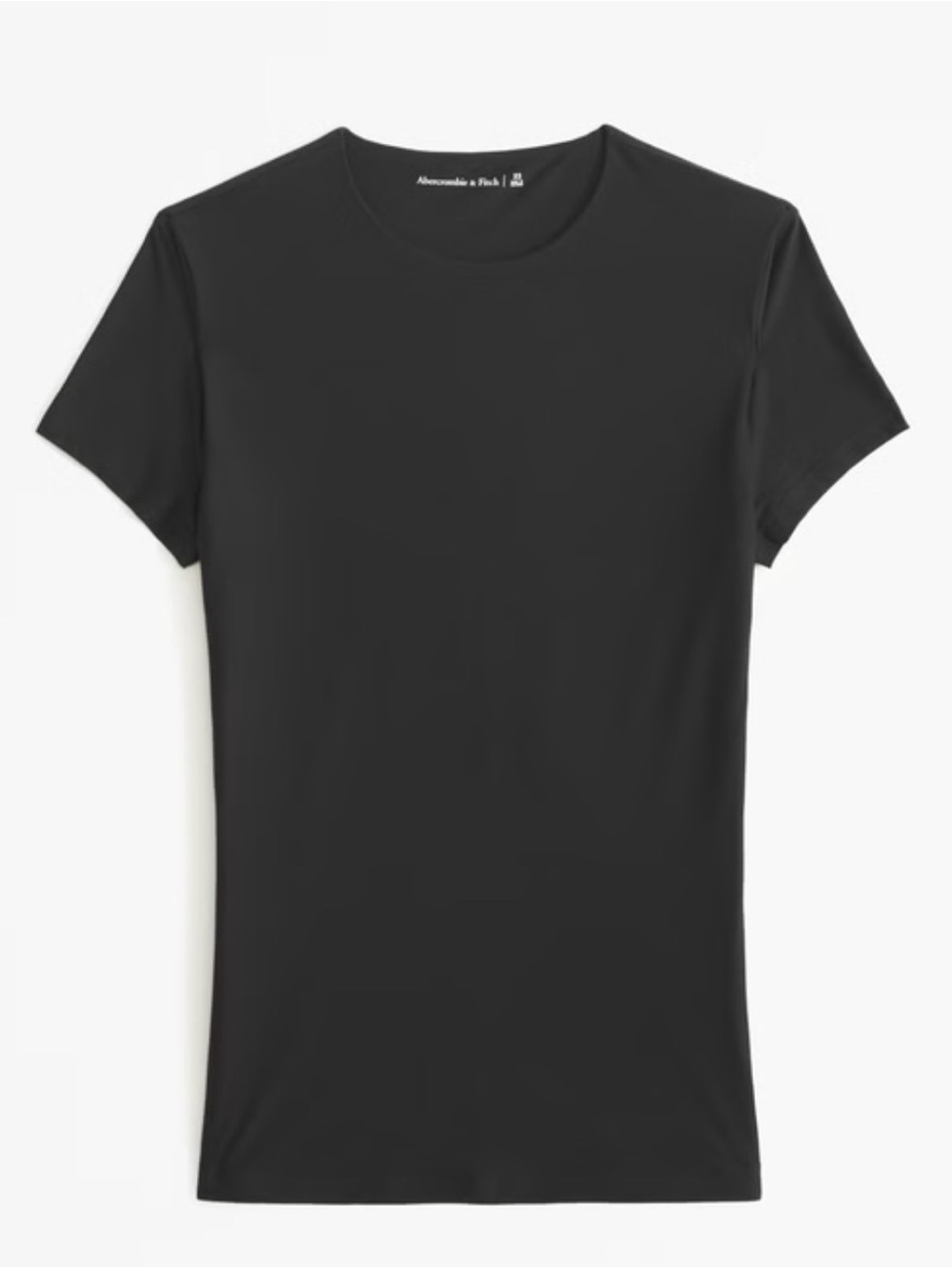 Abercrombie & Fitch Soft Matte Seamless Fabric Tuckable Baby Tee